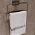 Porta Toalha Argola Delia Inox Escovado Italy Line - Imagem 2