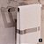 Toalheiro Porta Toalha Slim Solano Inox Polido - Italy Line - Imagem 2