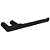 Toalheiro Porta Toalha Slim Solano Black Italy Line - Imagem 1