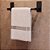 Porta Toalha Delia 450mm Aço Inox Black Italy Line - Imagem 2