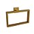 Toalheiro Argola Eterna Gold Matte Italy Line - Imagem 1