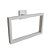 Toalheiro Argola Eterna White Italy Line - Imagem 1