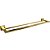 Porta Toalha Dupla Eterna 600mm Gold Italy Line - Imagem 1