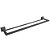Porta Toalha Dupla Eterna 600mm Onix Italy Line - Imagem 1