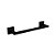 Porta Toalha Eterna 300mm Black Italy Line - Imagem 1