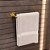 Porta Toalha Eterna 300mm Gold Italy Line - Imagem 2