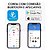 Balança Eletrônica Digital Corporal com Bioimpedancia via Aplicativo Bluetooth 180kg - FITMETRIA - Imagem 5