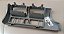 Moldura Painel Central Cinza Claro Original VW - Gol G3 00/05 - Imagem 5