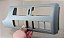 Moldura Painel Central Cinza Claro Original VW - Gol G3 00/05 - Imagem 1