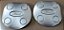 Par Calota Centro Roda Original Ford - Fiesta Clx 96 - Imagem 1