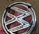 Emblema VW Grade Dianteira Original - Santana Quadrado 84/90 - Imagem 7