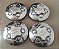 Jogo 4 Calota Centro Roda Inox Original Ford - Ranger 99/04 - Imagem 4
