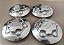 Jogo 4 Calota Centro Roda Inox Original Ford - Ranger 99/04 - Imagem 2