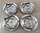 Jogo 4 Calota Centro Roda Inox Original Ford - Ranger 99/04 - Imagem 5