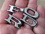 Emblema / Letra Ford Pino Cromado - Corcel/Belina/Maverick/Landau - Imagem 8