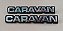 Par Emblema Lateral Caravan 80/83 Original GM Cromado - Imagem 8