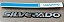 1 (UM) Emblema Silverado Original GM Lateral Porta - Imagem 4