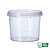 P180 - Pote Plástico Redondo Com Lacre 180 ml - 100 unidades - Imagem 1