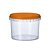 P180 - Pote Plástico Redondo Com Lacre 180 ml - 100 unidades - Imagem 3