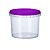 P180 - Pote Plástico Redondo Com Lacre 180 ml - 100 unidades - Imagem 2