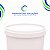 P1000 Branco - Pote Redondo Com Lacre 1000ml Branco- 50 unidades - Imagem 4