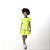 Vestido Atoalhado Amarelo Neon - Imagem 2