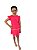 Vestido Atoalhado Pink Neon - Imagem 1