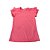 Camiseta Lisa Babado Pink Neon - Imagem 1