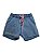 Short Jeans Bordado Flor - Imagem 1