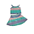 Conjunto Cropped Sereia Azul - Imagem 6
