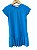 Vestido Geladinho Azul Liso - Imagem 4