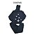Conjunto Moletom Flanelado Marinho Estrelas - Imagem 4