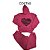 Conjunto Moletom Flanelado Pink Coração - Imagem 4