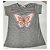 Camiseta Cinza Borboleta - Imagem 1