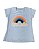 Camiseta Branca Colorfull Raibow - Imagem 2