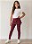 Legging Com Saia Reta Burgundy - Imagem 1
