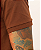 Camiseta Gola Polo Masculino Marrom - Imagem 3