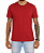 Camiseta Básica Masculino Vermelho - Imagem 1