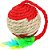 Brinquedo Gato Bola Sisal Com Penas Western - Imagem 1