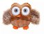 Brinquedo Home Pet Corujinha de Pelúcia Bege para Cães - Imagem 1