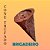 CAIXA 20 CONES RECHEADOS - BRIGADEIRO - Imagem 1