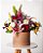 BOX CONTEMPORÂNEO - LÍRIOS - ROSAS - LIZIANTHUS - BOCA DE LEÃO - ASTROMÉLIAS - GÉRBERAS - TAMANHO GRANDE - Imagem 1
