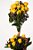 ARRANJO TOPIARIA- MINI ROSAS AMARELAS - Imagem 2