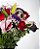 BUQUÊ PREMIUM - LIZIANTHUS ROXO ROSAS VERMELHAS E LÍRIOS ROSAS - Imagem 2