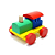 Brinquedo Educativo Trem C/ Blocos - Imagem 6