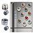 Kit 3 Porta Temperos Magnético – Inox - Imagem 5