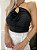 Cropped Drapeado Gota Flor Guilhermina - Imagem 4