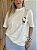 T-Shirt Alongada Hello Kitty Costas - Imagem 1