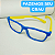Armação para Óculos de GRAU infantil masculino azul modelo CV26 - Imagem 4