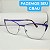 Armação para Oculos de GRAU feminino Metal modelo CV1050 - Imagem 2